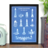 Lighthouse Print – Lighthouses of the UK Lighthouse Print – Lighthouses of the UK