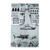 Tea Towel Big Fish Design
