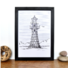 Lighthouse Print - Whiteford Point Lighthouse Print - Whiteford Point