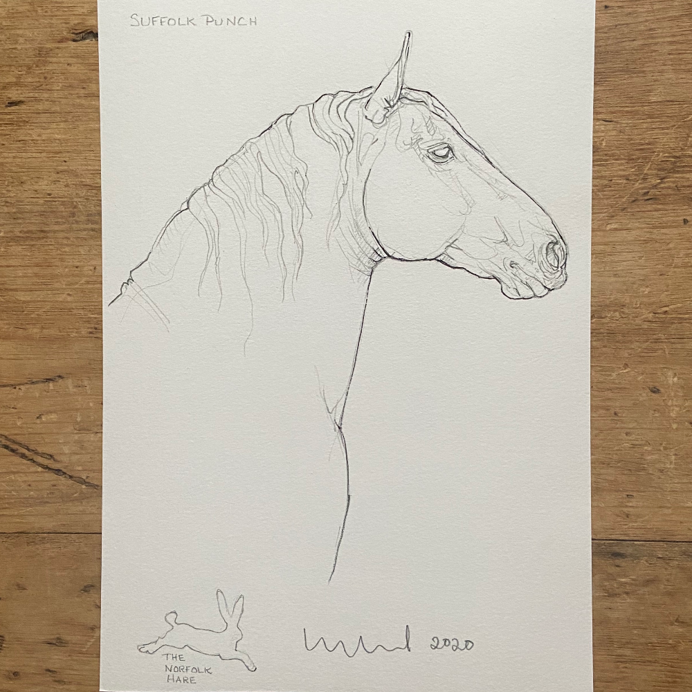 Horse Prints by Susan Leyland Alert Horse Prints by Susan Leyland Alert - Image 2