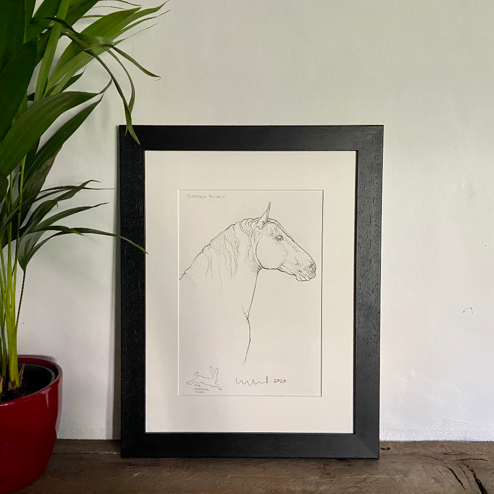 Horse Prints by Susan Leyland Alert Horse Prints by Susan Leyland Alert
