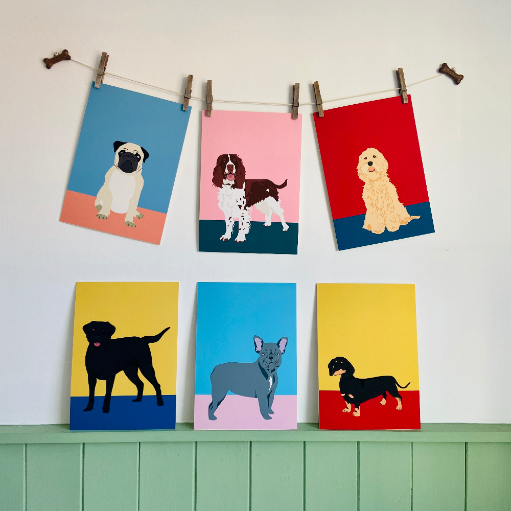 Dog Print Pug Dog Print Pug - Image 3