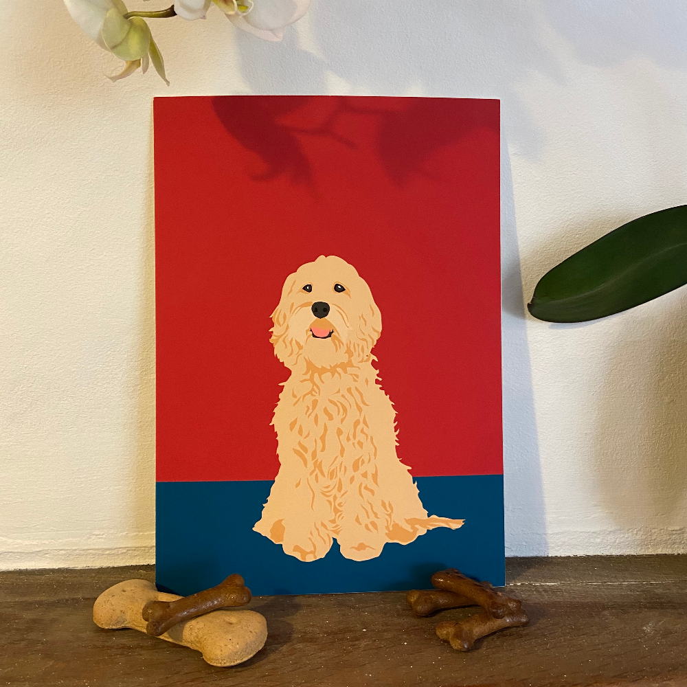Dog Print Cockerpoo Dog Print Cockerpoo - Image 3