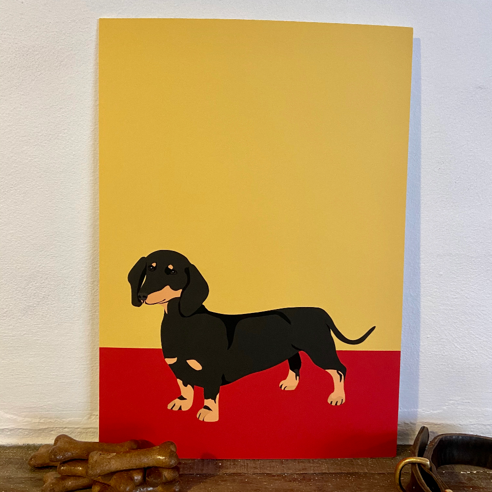 Dog Print Dachshund Dog Print Dachshund - Image 2