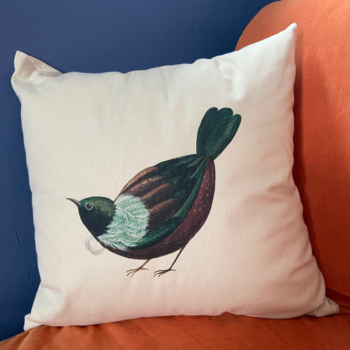 Tantalising Tui Cushion