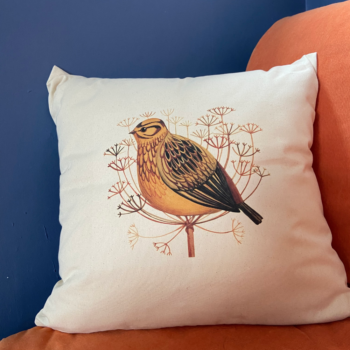 Mellow Yellowhammer Cushion