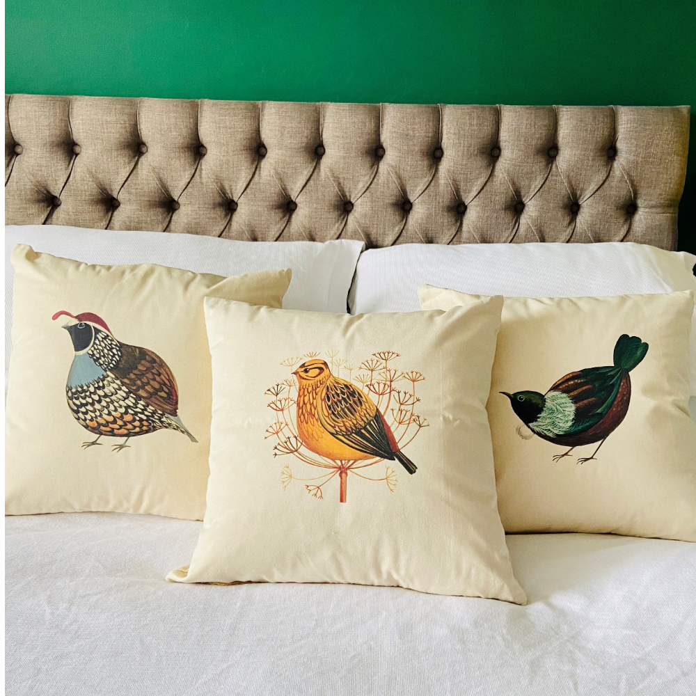 Mellow Yellowhammer Cushion Mellow Yellowhammer Cushion - Image 3