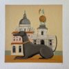 Dog and Dome Print Dog and Dome Print