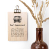 Beer Connoisseur Vintage Words Plaque