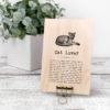 Cat Lover Vintage Words Plaque Cat Lover Vintage Words Plaque