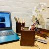 Pen Pot Desk Tidy Square