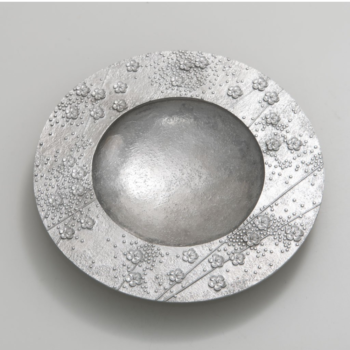 Pewter Blossom Dish