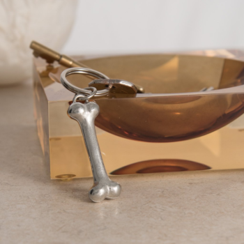 Dog Bone Key Ring