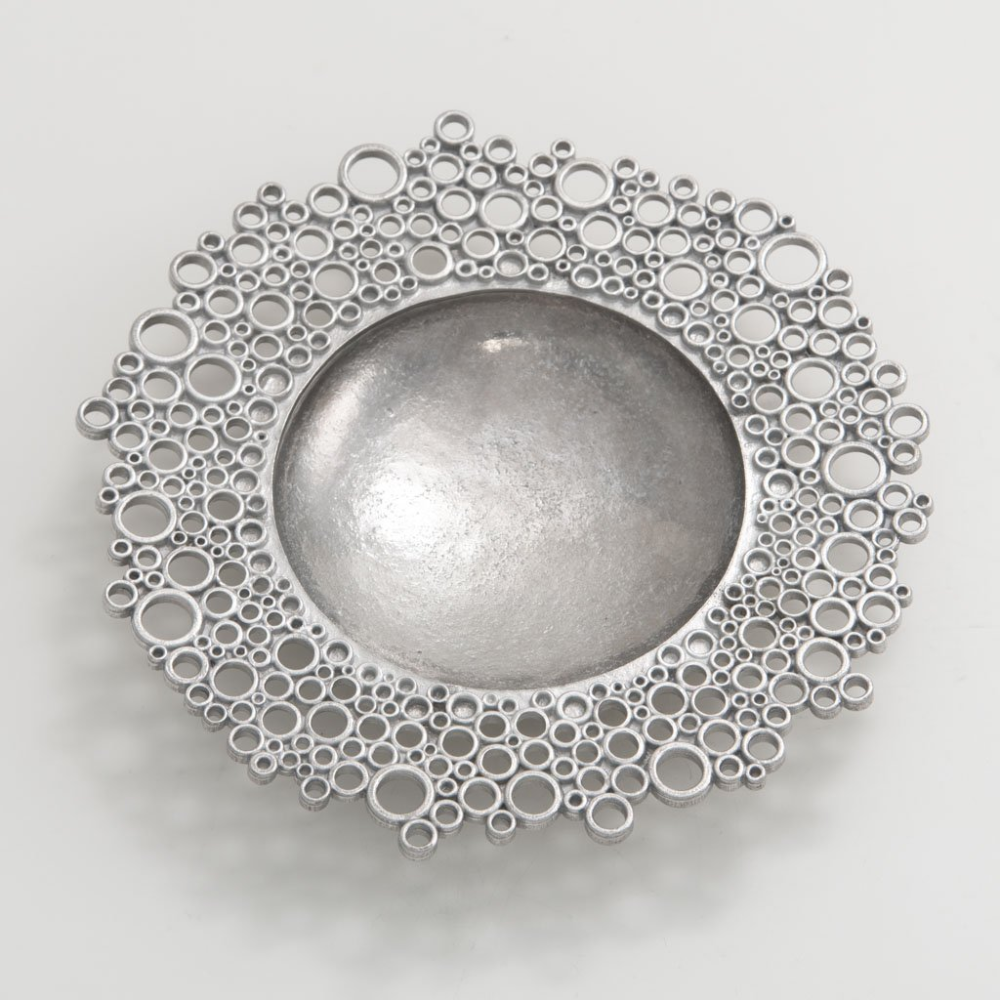 Pewter Circles Dish Pewter Circles Dish