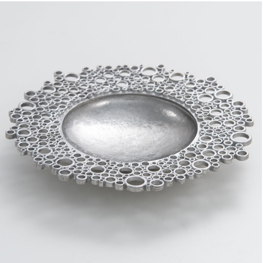 Pewter Circles Dish Pewter Circles Dish - Image 4