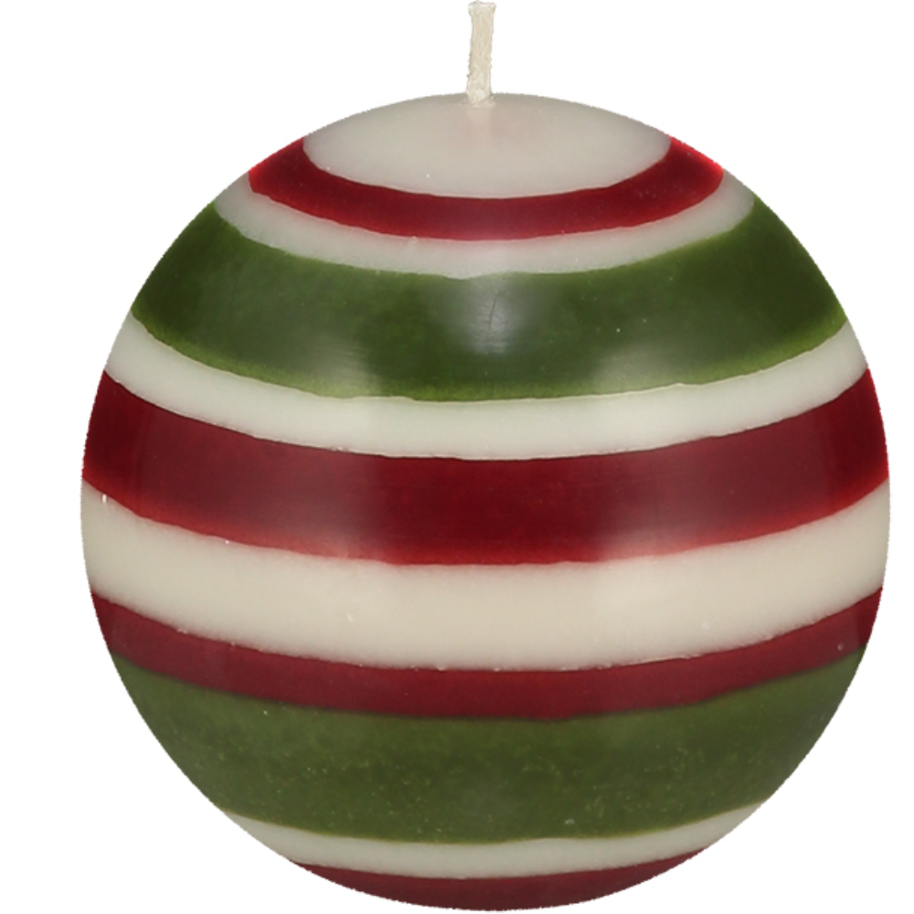 Eco Ball Candle Guardsman Red, Pearl and Olive Eco Ball Candle Guardsman Red, Pearl and Olive
