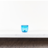 Glass Tealight in Medici Blue Glass Tealight in Medici Blue