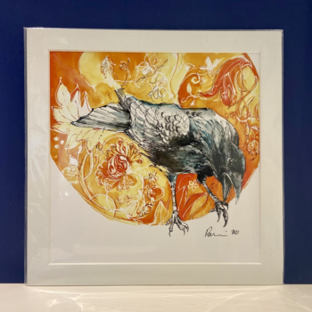 Orange Crow