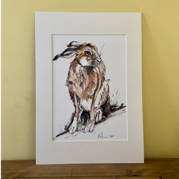 Seated Hare I
