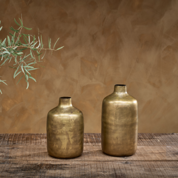 Nkuku Boro Iron Round Vase