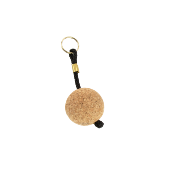 Cork Ball Key Ring