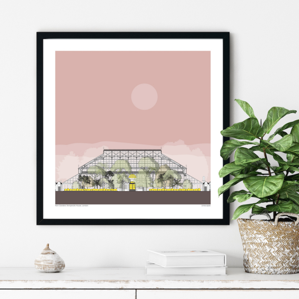 Kew Temperate House Landscape Print Kew Temperate House Landscape Print - Image 3
