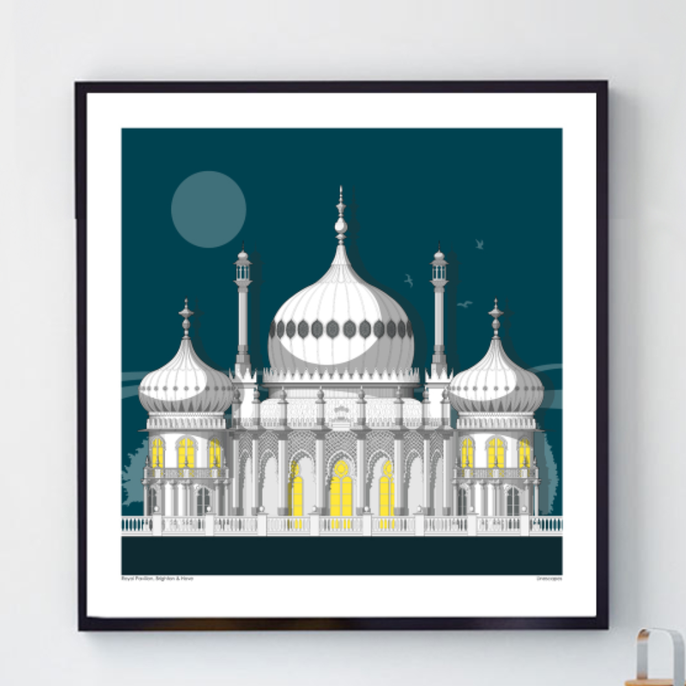 Brighton Royal Pavilion Print Brighton Royal Pavilion Print