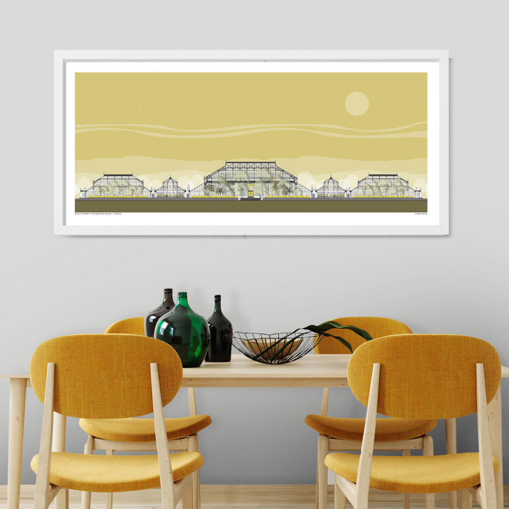 Kew Temperate House Landscape Print Kew Temperate House Landscape Print - Image 2