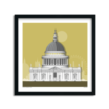 London St Paul’s Cathedral Print