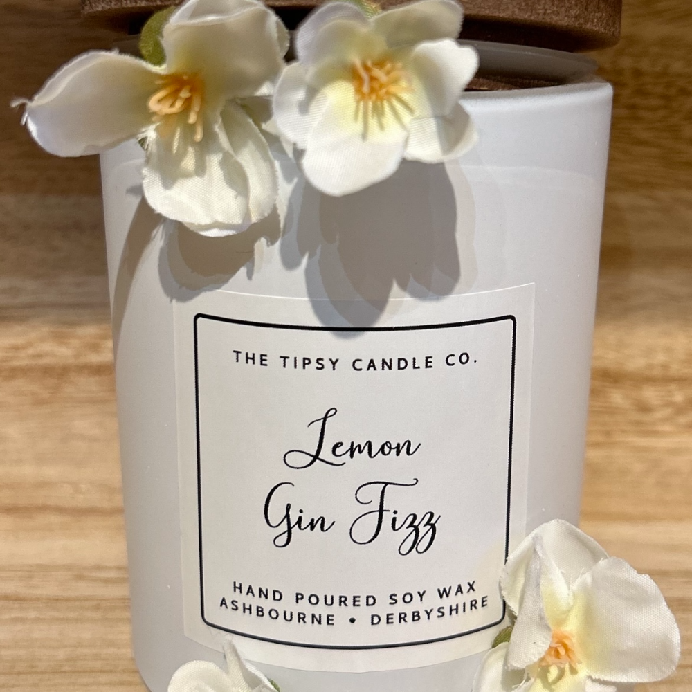 Tipsy Candle Company Lemon Gin Fizz Candle Tipsy Candle Company Lemon Gin Fizz Candle