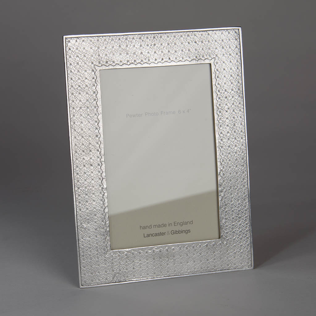 Photo Frame, Kiriko Design, Pewter Photo Frame, Kiriko Design, Pewter